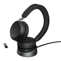 Jabra Evolve2 75 UC ANC Negro con Micrófono y Soporte de Carga
