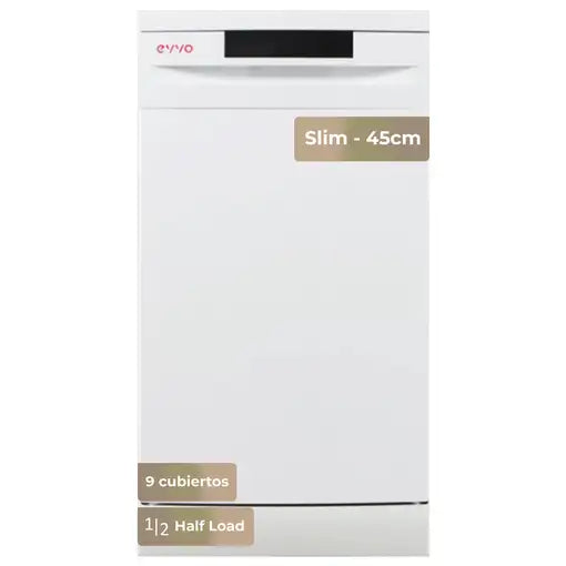 Lavavajillas EVVO D1 Slim (45 cm)