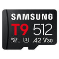 Samsung Micro SDXC T9 512GB clase10 U3 V30 A2 c/a