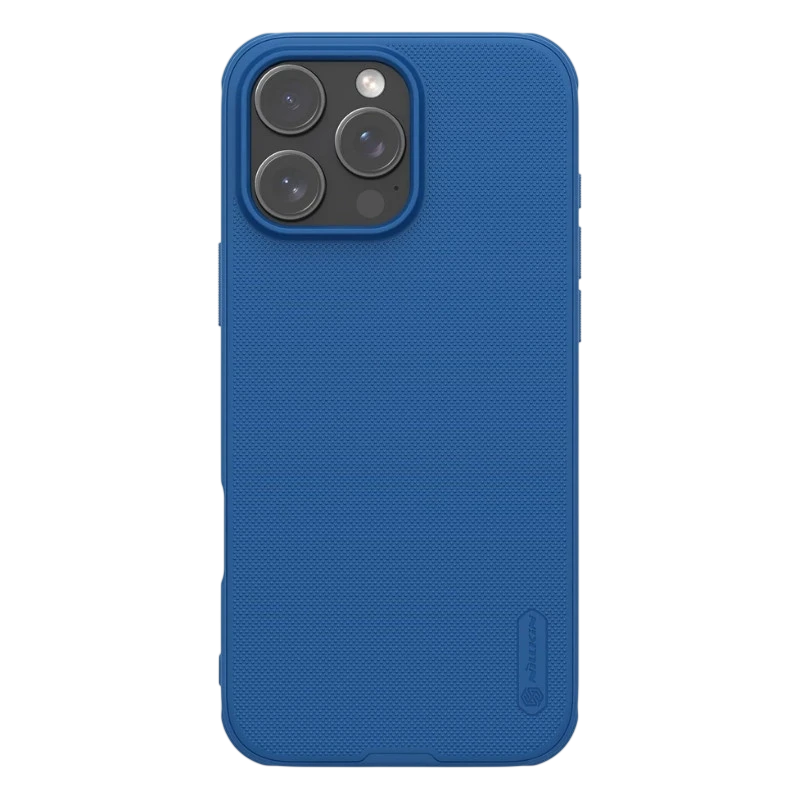 Nillkin Funda Super Frosted Shield Pro iPhone 16 Pro Azul
