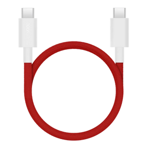 OnePlus Magnetic Cable Tipo C a Tipo C 120cm Rojo