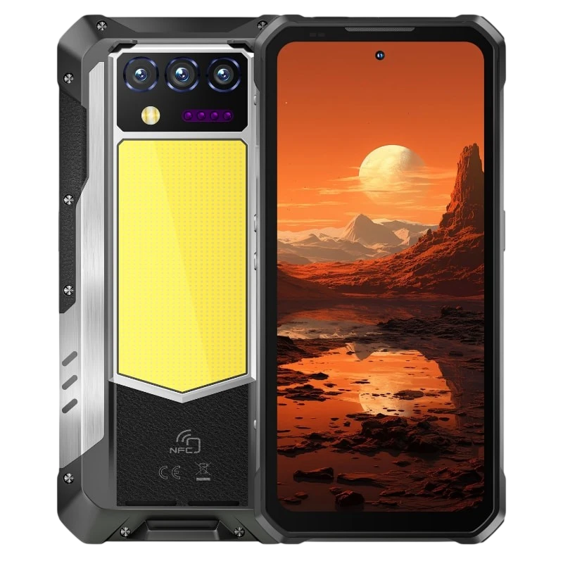 Oukitel WP100 5G 12GB/512GB Rugged IP68/IP69K 6,8 pulgadas 120Hz 200MP 33000mAh 66W NFC