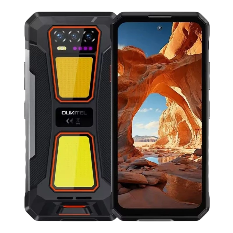 Oukitel WP58 Pro 5G 8GB/256GB Naranja Rugged IP68/IP69K 6,7 pulgadas IPS 120Hz 64MP 10000mAh 33W NFC