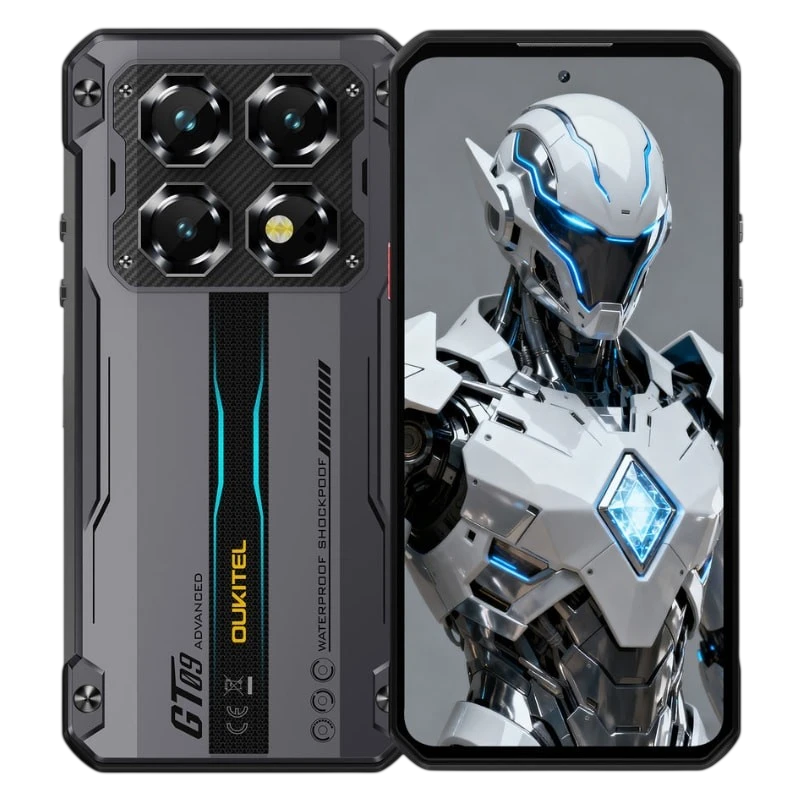 Oukitel WP60 5G 12GB/512GB Negro Rugged IP68/IP69K 7,2 pulgadas IPS 120Hz 108MP 10000mAh 33W NFC