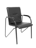 Pack 2 sillas Balsa similpiel negro