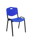 Pack 2 sillas Robledo PVC azul