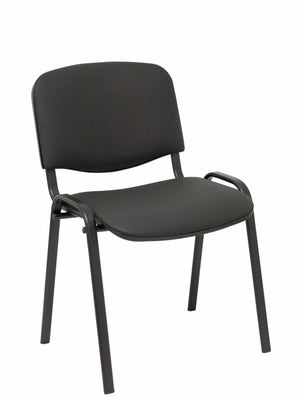 Pack 4 sillas Alcaraz similpiel negro