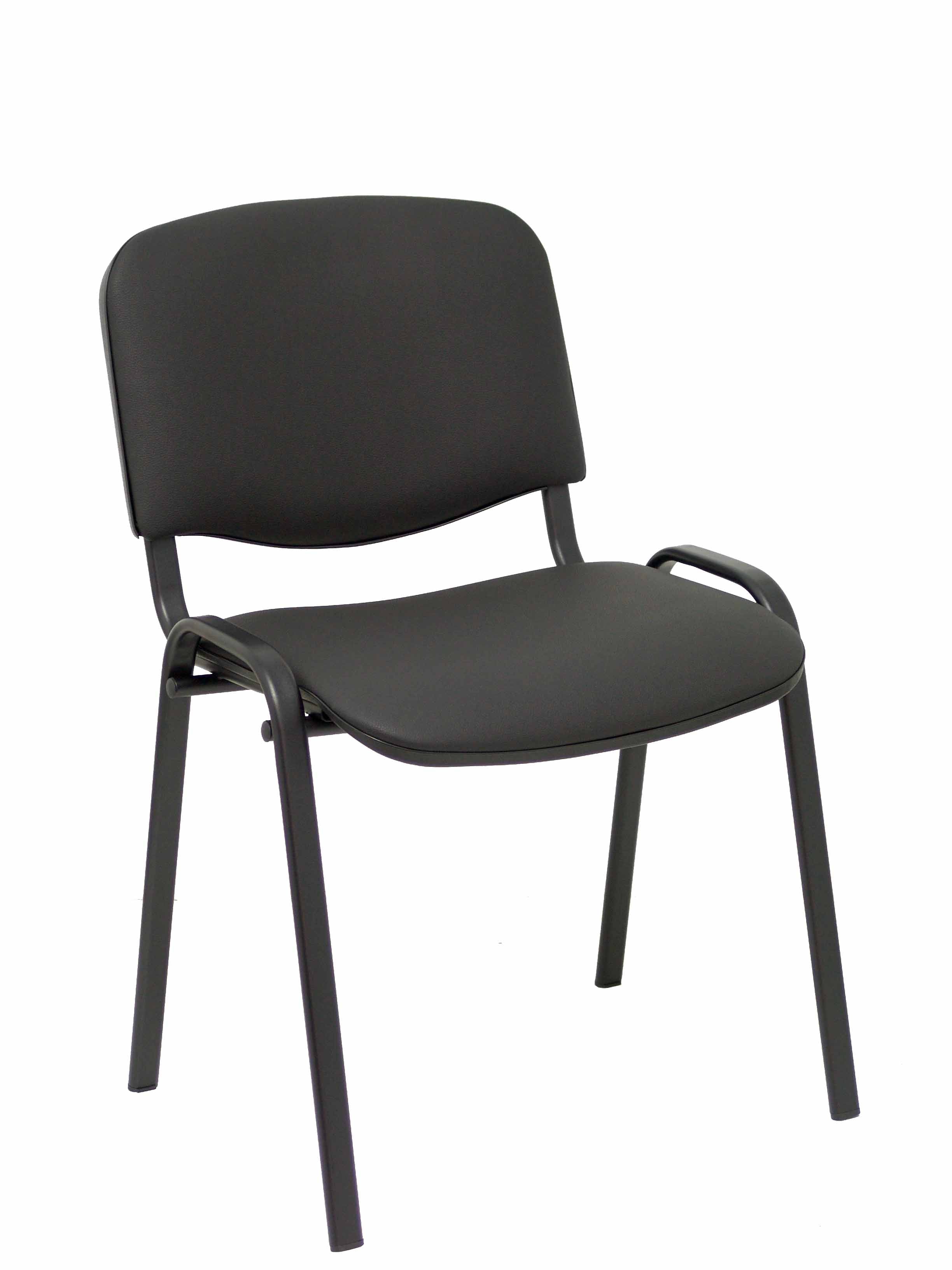 Pack 4 sillas Alcaraz similpiel negro