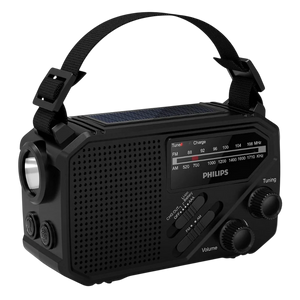 Philips TAR1609/00 - Radio Portátil Analógica con Linterna