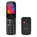 Qubo P-210NW 2.8", 4G, Botón SOS, Teclas grandes, Tapa, Negro