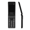 Qubo X-28 2.8", 4G, Botón SOS, 1000 mAh, Tapa, Negro