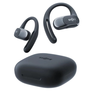 Shokz OpenFit Air Negro Open-Ear Bluetooth 5.2 IP54 Multipunto Auriculares inalámbricos