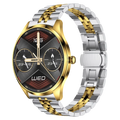 TN99 Smartwatch con Correa Metal Dorado IP67 Llamadas Bluetooth