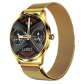 TN99 Smartwatch con Correa Milanesa Dorado Llamadas BT