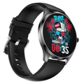 TN99 Smartwatch con Correa de Silicona Negro Llamadas BT - Reloj Inteligente