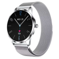 TN99 Smartwatch con Correa Milanesa Plata Llamadas BT