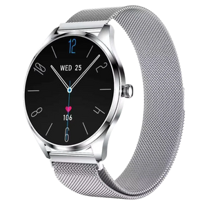 TN99 Smartwatch con Correa Milanesa Plata Llamadas BT