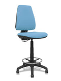 Taburete Elche CP bali azul cielo