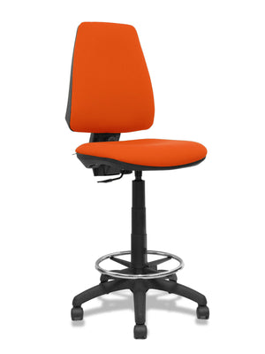 Taburete Elche CP bali naranja oscuro