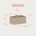 8435743903561-Campana extractora integrada CEi 50 Black