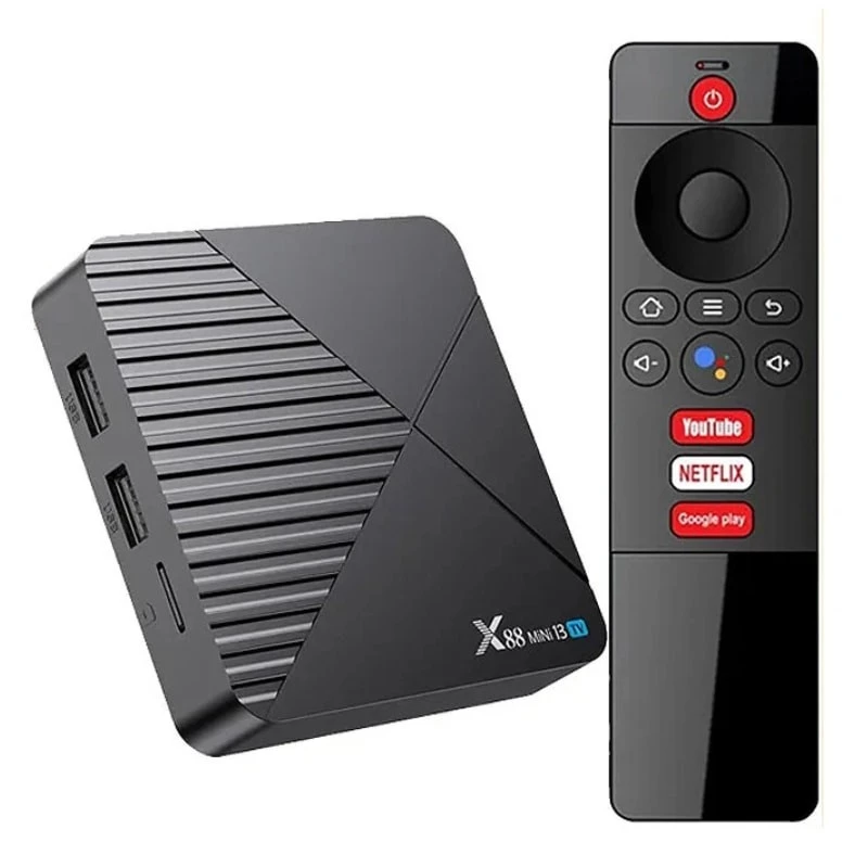 X88 Mini 13 TV RK3528 2GB/16GB Android 13 Negro - Android TV