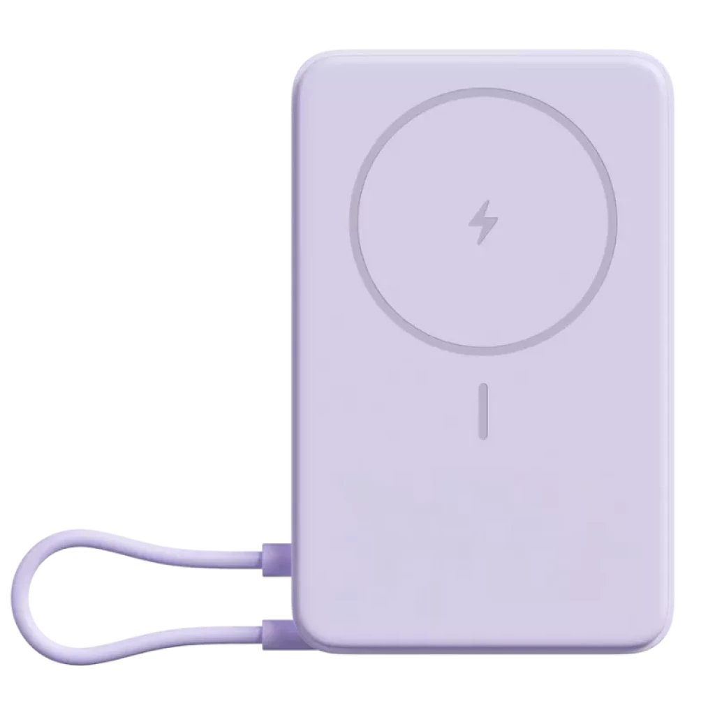 Xiaomi Magnetic Power Bank 10000 33W Violeta con Soporte Integrado
