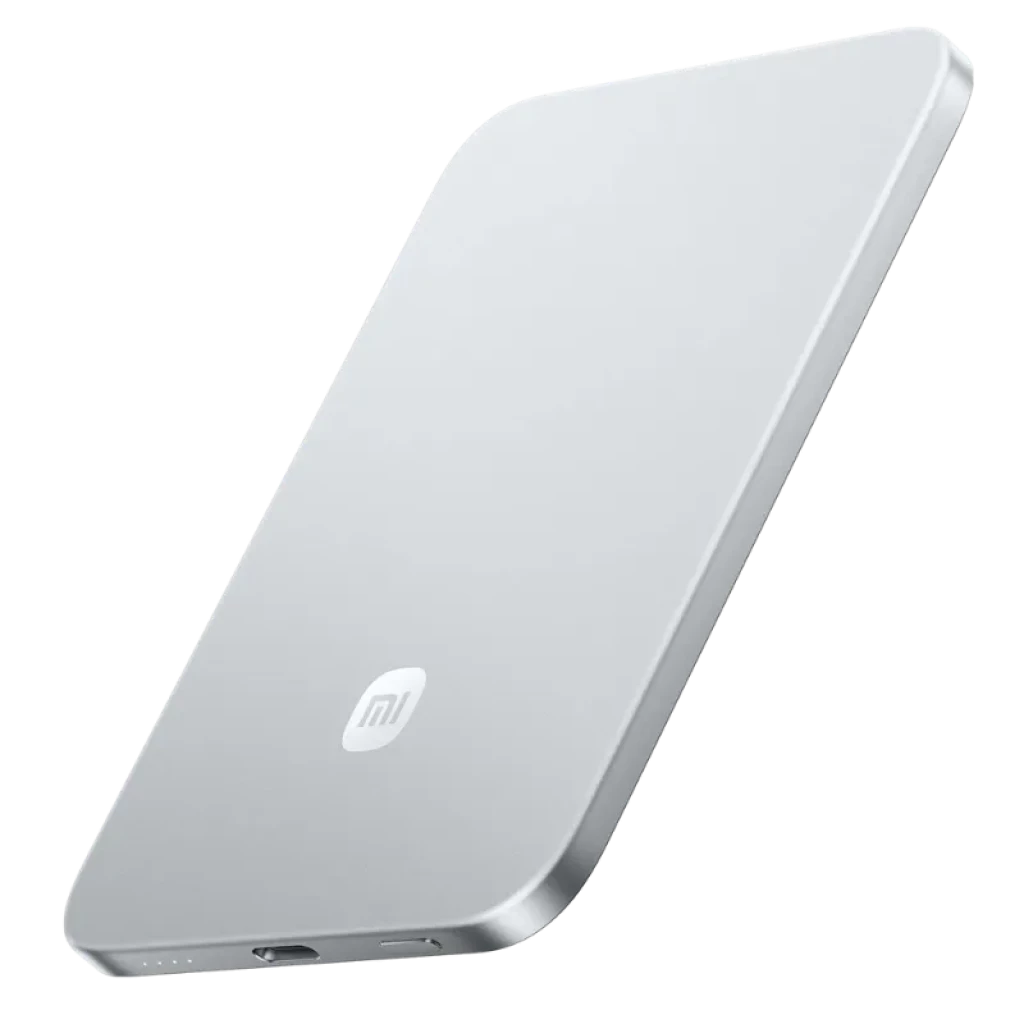 Xiaomi UltraThin Magnetic Power Bank 5000 15W Plata