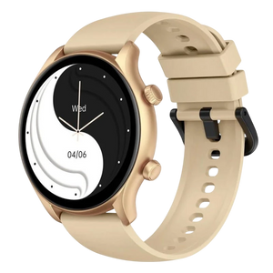 Zeblaze Btalk 3 Plus Oro - Reloj Inteligente con llamadas de Voz, Monitoreo de Salud 24h y más de 100 Modos de entrenamiento