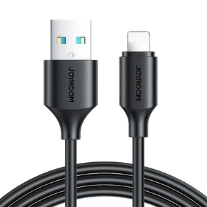 Cable Joyroom USB-A a Lightning Carga Rápida Negro