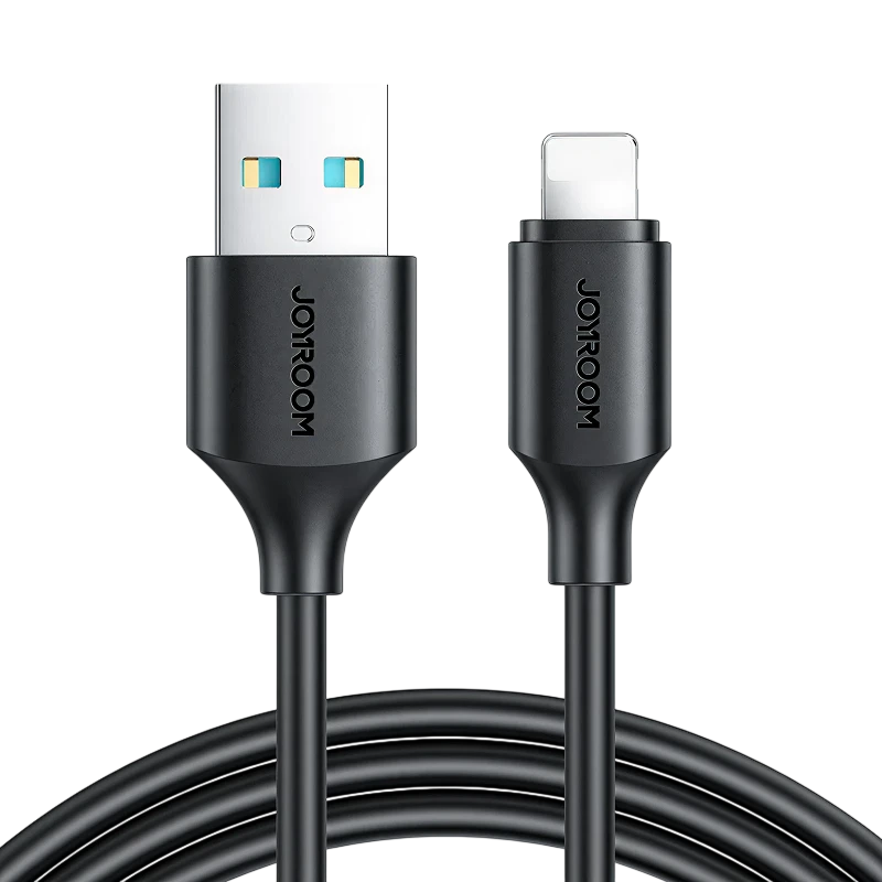 Cable Joyroom USB-A a Lightning Carga Rápida Negro