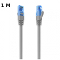 Cable de Red RJ45 Cat6 UTP CCA AWG26 hasta 1000Mbps 1m Aisens A135-0775 Gris