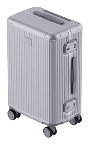 BHR9078GL maleta Armazón duro Plata Policarbonato (PC), Poliéster