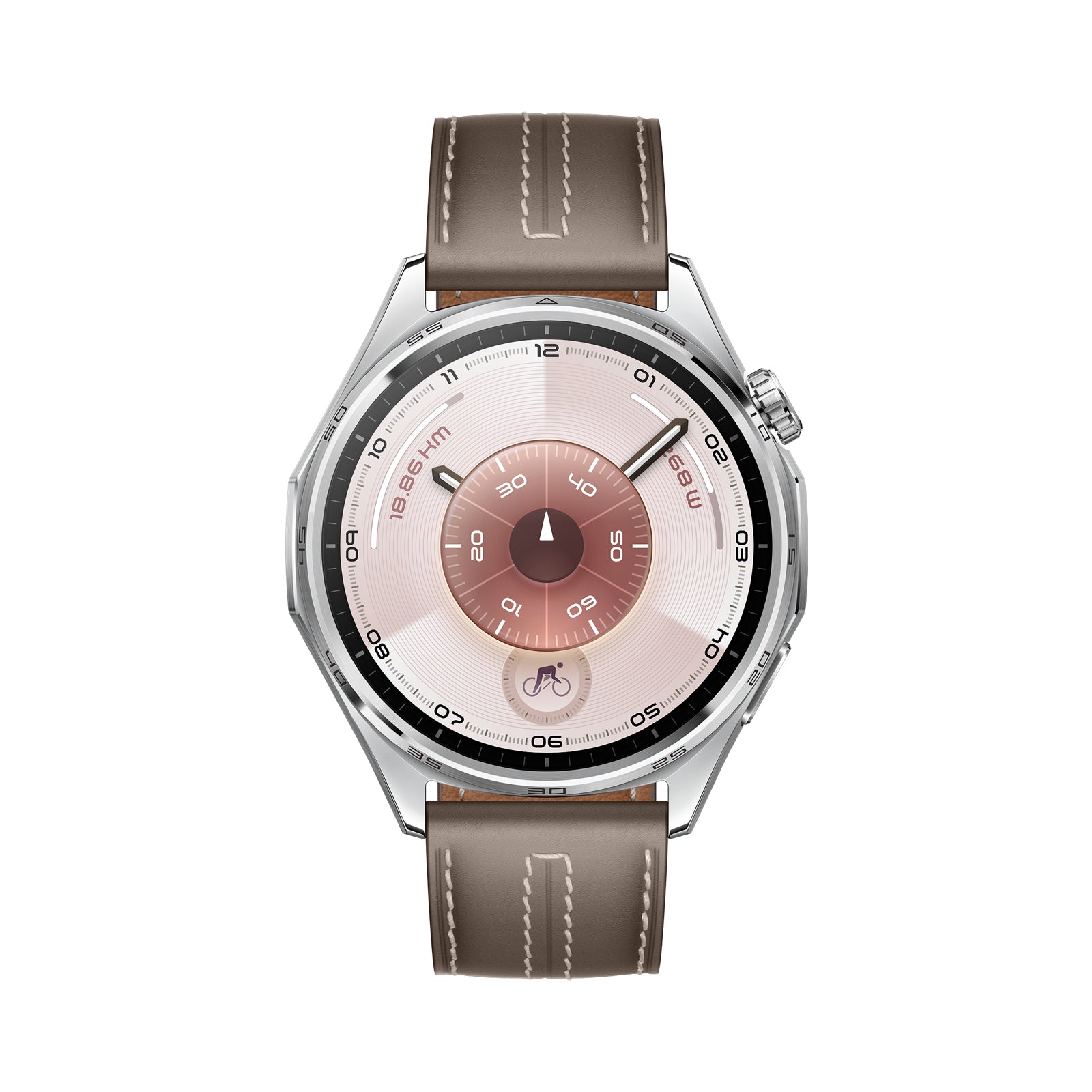 WATCH GT6 3,73 cm (1.47") AMOLED 46 mm Digital 466 x 466 Pixeles Pantalla táctil Acero inoxidable GPS (satélite)