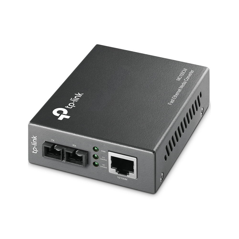 MC100CM convertidor de medio 1000 Mbit/s 1310 nm Negro