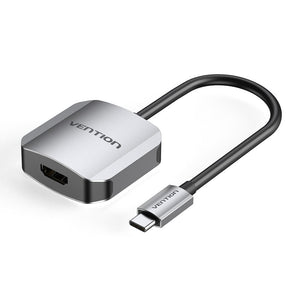 TDEHB adaptador de cable de vídeo 0,15 m USB Tipo C HDMI tipo A (Estándar) Gris
