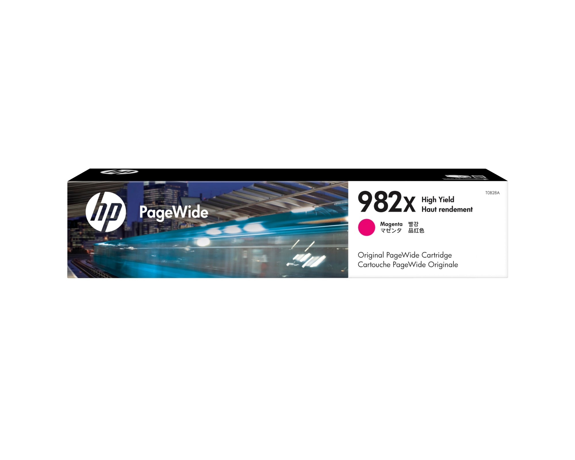 Cartucho PageWide 982X Original de alta capacidad magenta