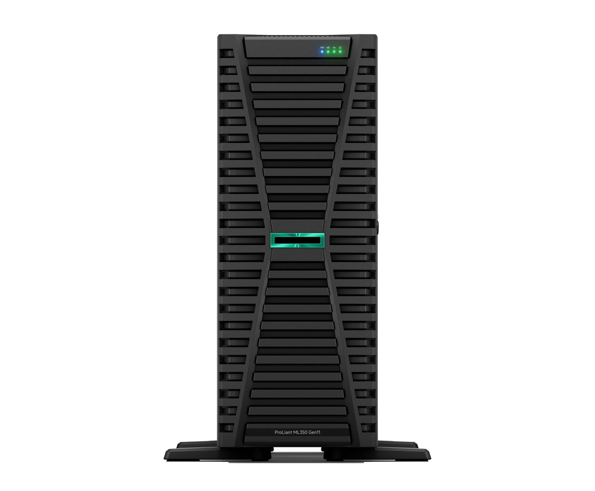 ProLiant ML350 Gen11 4510 12-core 64GB-R MR408i-o 8SFF 2x960GB SSD 2x1000W RPS EU Server