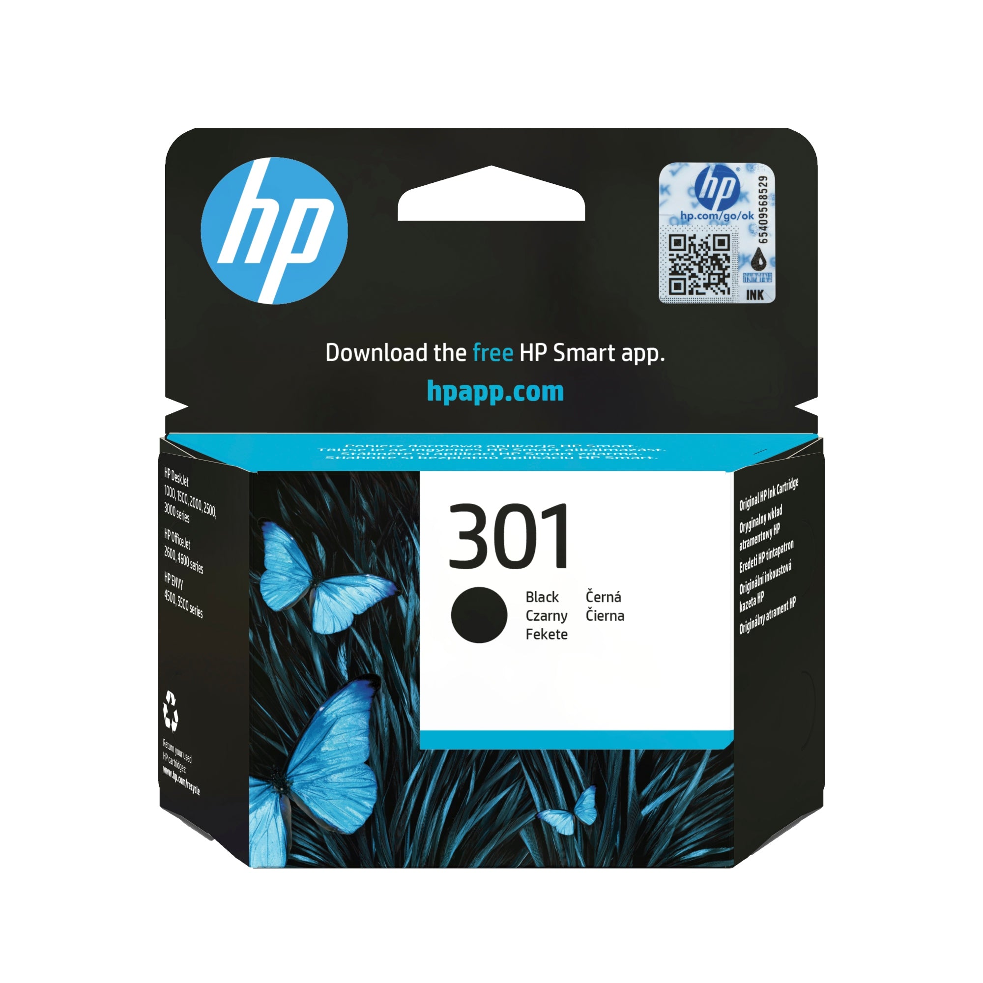 Cartucho de tinta original 301 negro