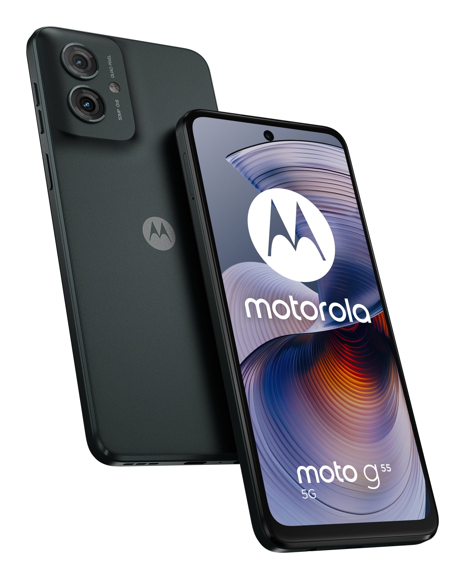 moto g55 5G 16,5 cm (6.49") SIM doble Android 14 USB Tipo C 8 GB 256 GB 5000 mAh Gris