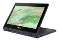 Chromebook CR11 Flip CR1104FTA-NS0379 - Ordenador Portátil 11.6" HD (Intel N N150, 4GB RAM, 64GB eMMC, Graphics, ChromeOS) Gris Mineral - Teclado QWERTY español