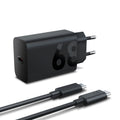 68W USB-C Wall Charger Tableta, Universal Negro Corriente alterna Interior