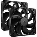 RS140 Carcasa del ordenador Ventilador 14 cm Negro 2 pieza(s)