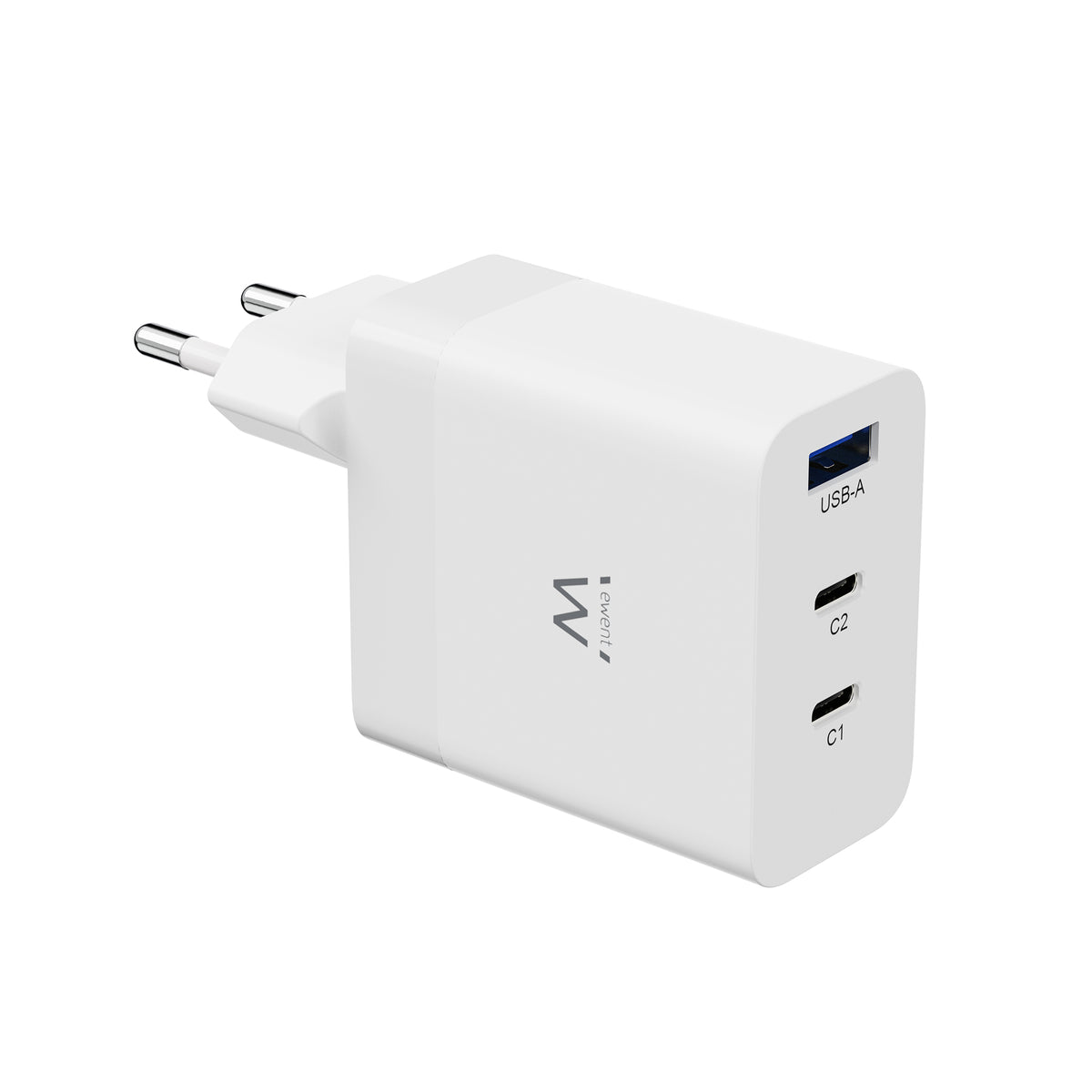 EW1323 cargador de dispositivo móvil Universal Blanco Corriente alterna Carga rápida Interior