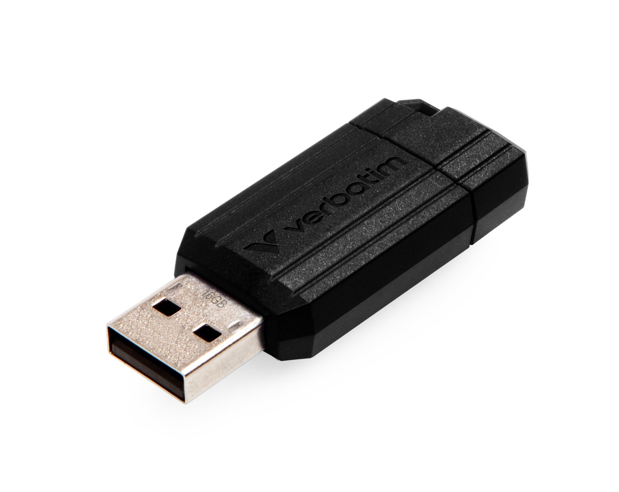 PinStripe - Unidad USB de 16 GB - Negro