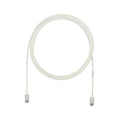 Cat 6A 28AWG UTP Patch Cord, CM/LSZH, Of cable de red Blanco 1 m Cat6a U/UTP (UTP)