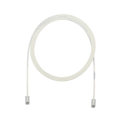 Cat 6A 28AWG UTP Patch Cord, CM/LSZH, Of cable de red Blanco 1 m Cat6a U/UTP (UTP)