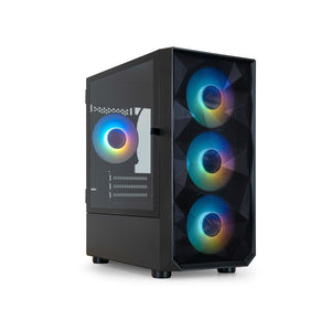 Caja Minitorre Gaming SEIZURE Negra