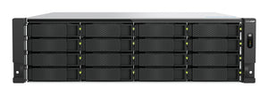 TS-H1677AXU-RP Servidor de almacenamiento Bastidor (3U) AMD Ryzen 7 7745 32 GB DDR5 0 TB QNAP QTS Negro, Gris