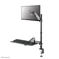 DS90-325BL1 Soporte de sobremesa para puesto de trabajo de pie/sentado 17-32" - resorte de gas