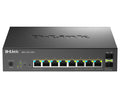 DMS-1250-10SPL Gestionado L2/L3 2.5G Ethernet (100/1000/2500) Energía sobre Ethernet (PoE) Negro